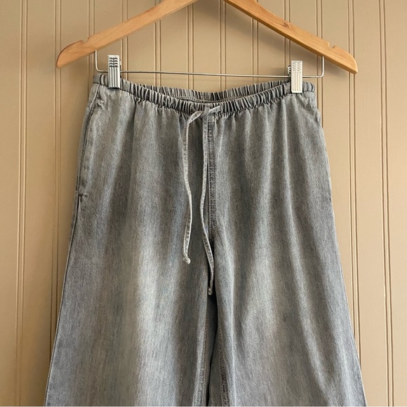 Divided Super Soft & Comfy Wide Leg Grey Denim Pants Women’s XS - Picture 2 of 5